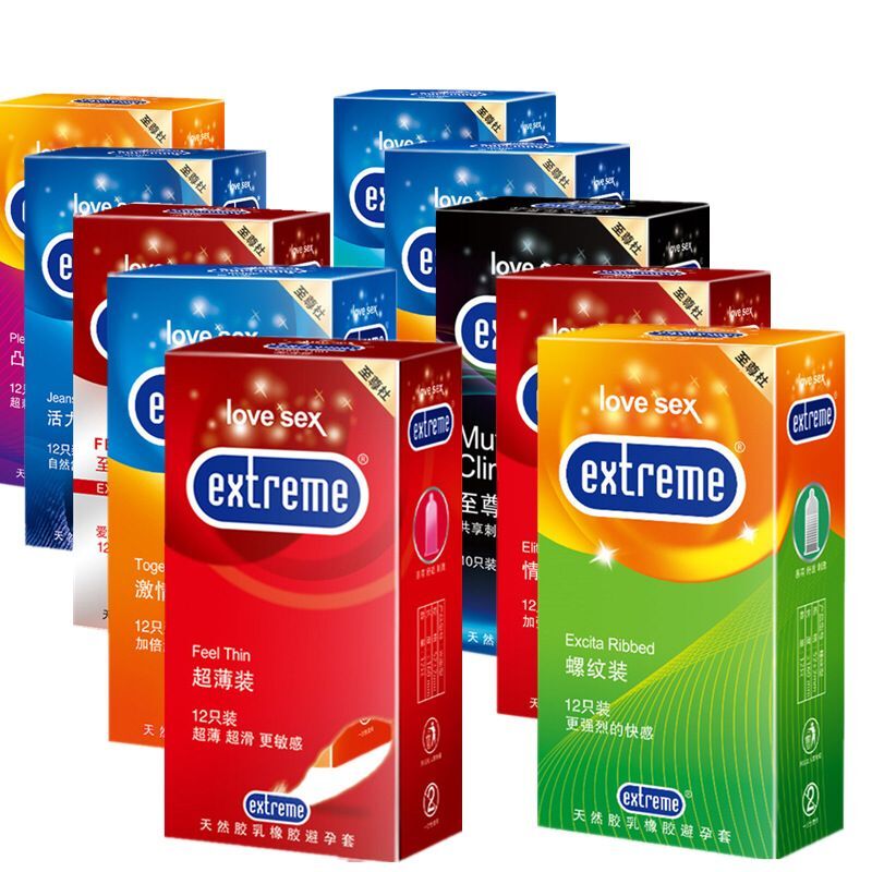 12 condoms factory direct processing OEM