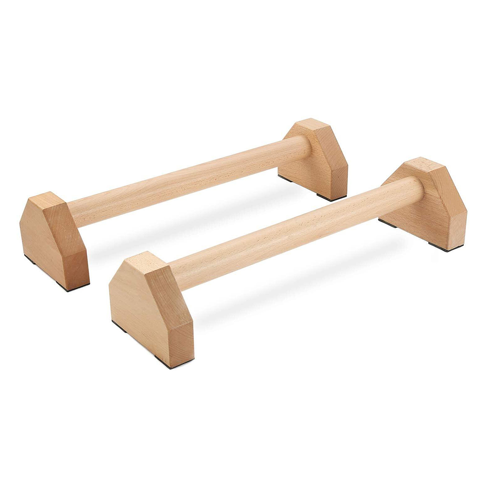 Harbour Arm Exercise Strength Training Fitness Bench Wooden Push Up Bar Stand