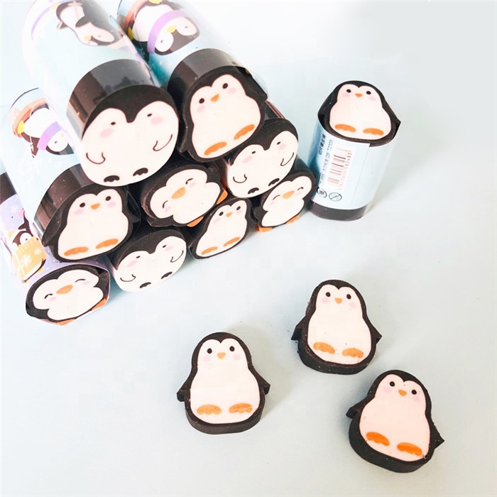 student children prizes cute penguin kneadable eraser stationery