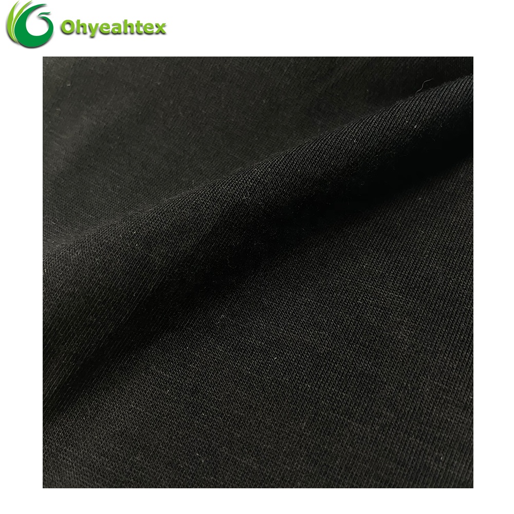 Soft Single Jersey 100% Knitted Cotton Fabric For Baby And Kids