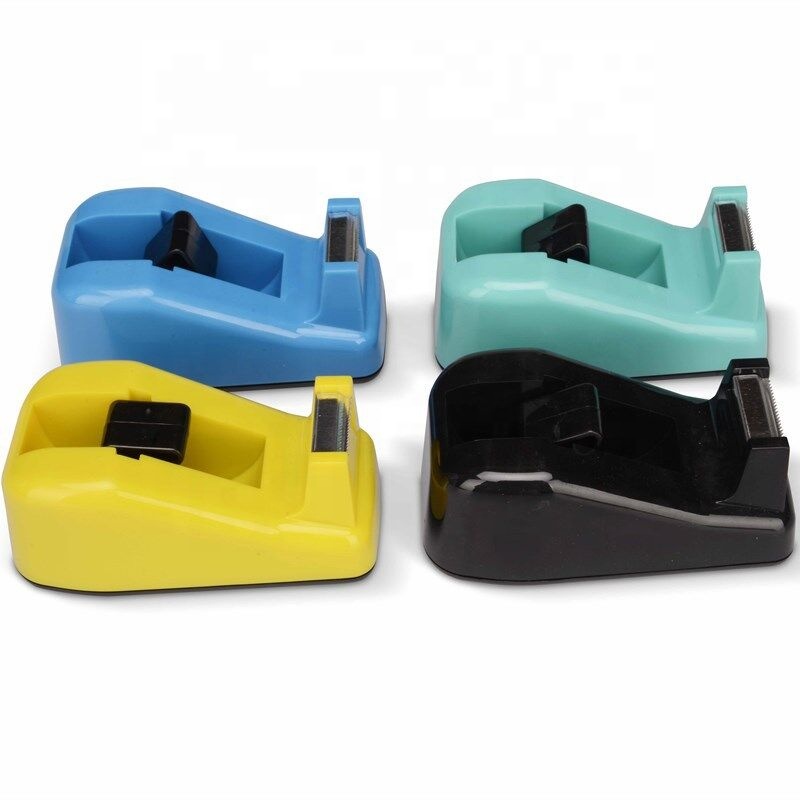 Customized Mini OPP Stationery Packaging Tape Dispenser Cutter Gun For School And Office