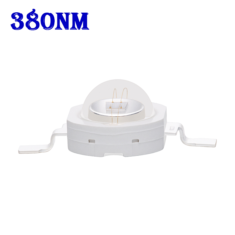 Бактерицидные UV LED DC 700mA 380NM 1 Вт 3 Вт светодиодные компоненты