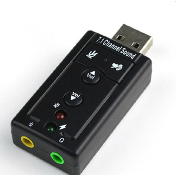 Виртуальная 7,1 Внешняя USB звуковая карта USB к разъему 3,5 мм наушники аудио адаптер микрофон-телефон Звуковая карта для Mac Win Android Linux