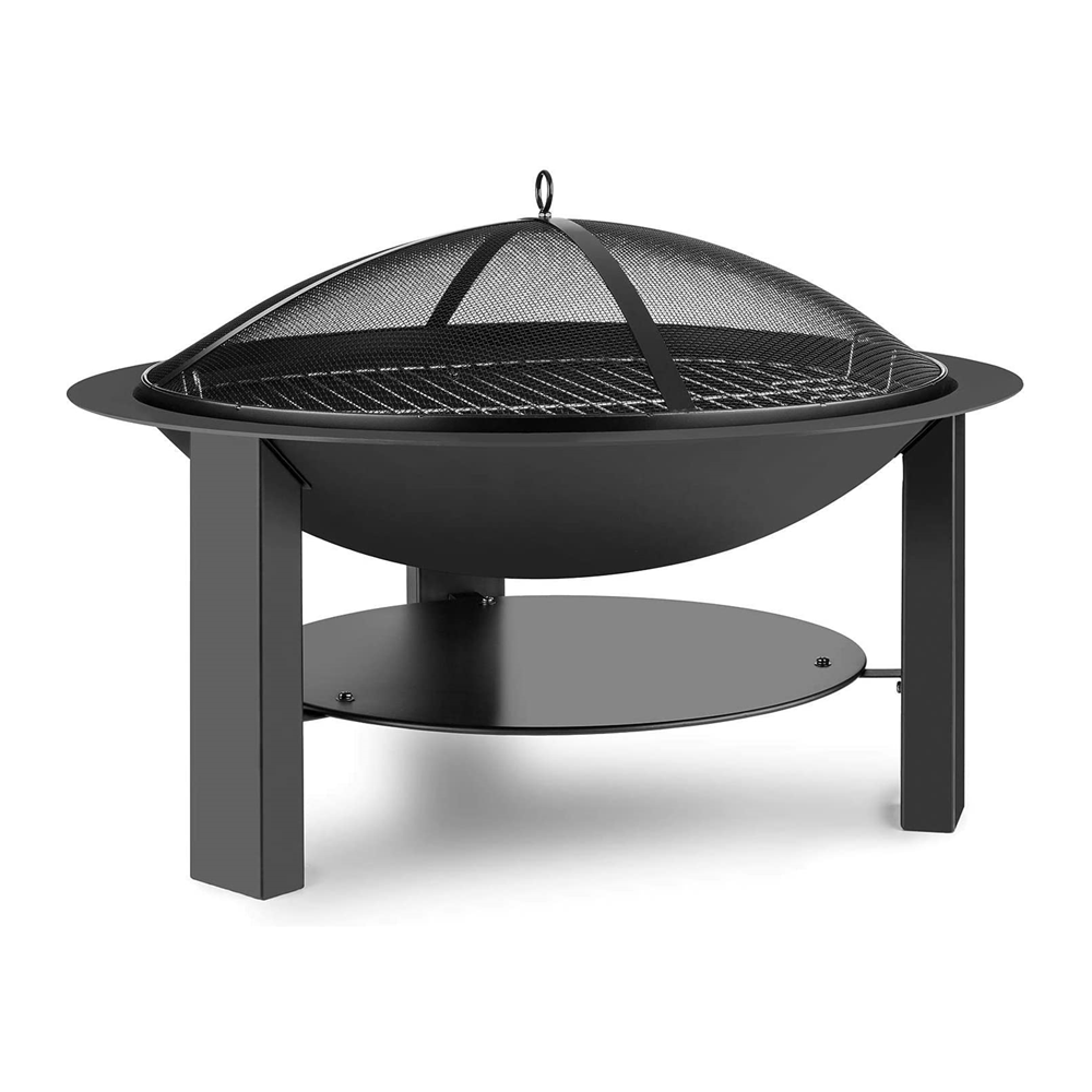 Iron Camping Charcoal Baking Oven BBQ Grills Stove Outdoor Grill Grate Wholesale
