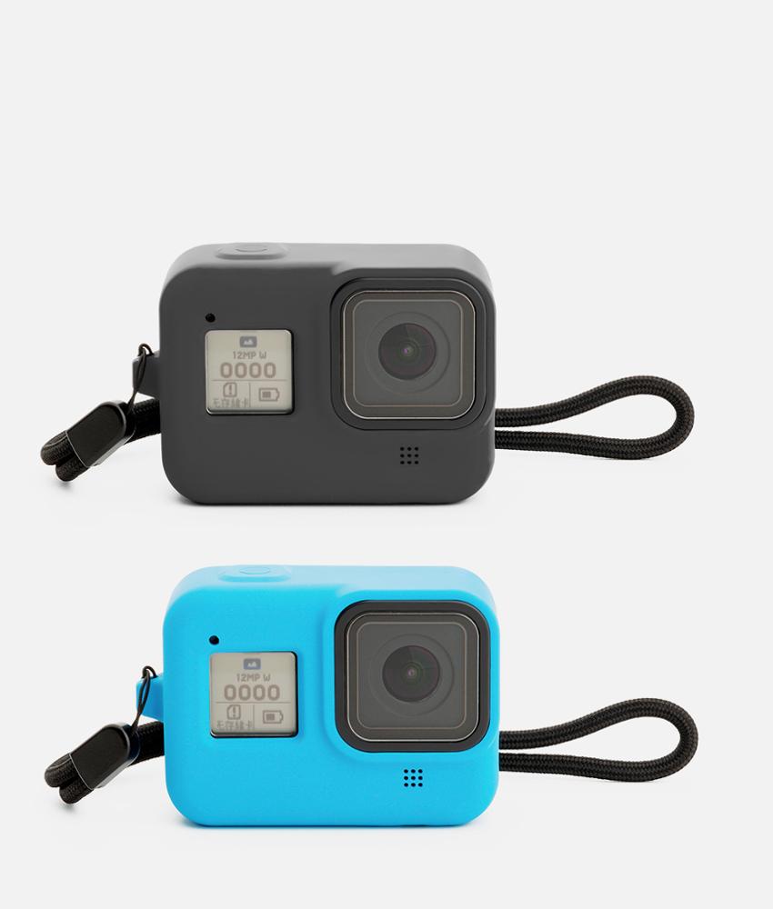 Silicone Body Case For Gopro Hero 8 Black Case Protective Full Cover Shell For Gopro 8 Action Camera Accessoriess Blue