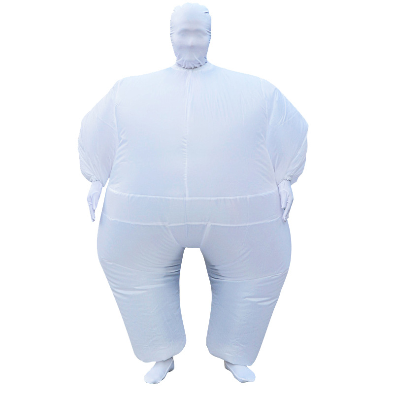 Halloween Cute and Funny Inflatable Costume Adult Size Full Body Suit Costume Inflatable Whitefish suits