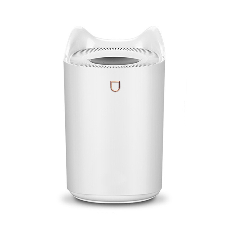 New dual jet humidifier USB large capacity desktop household 3L office air night light atomizer