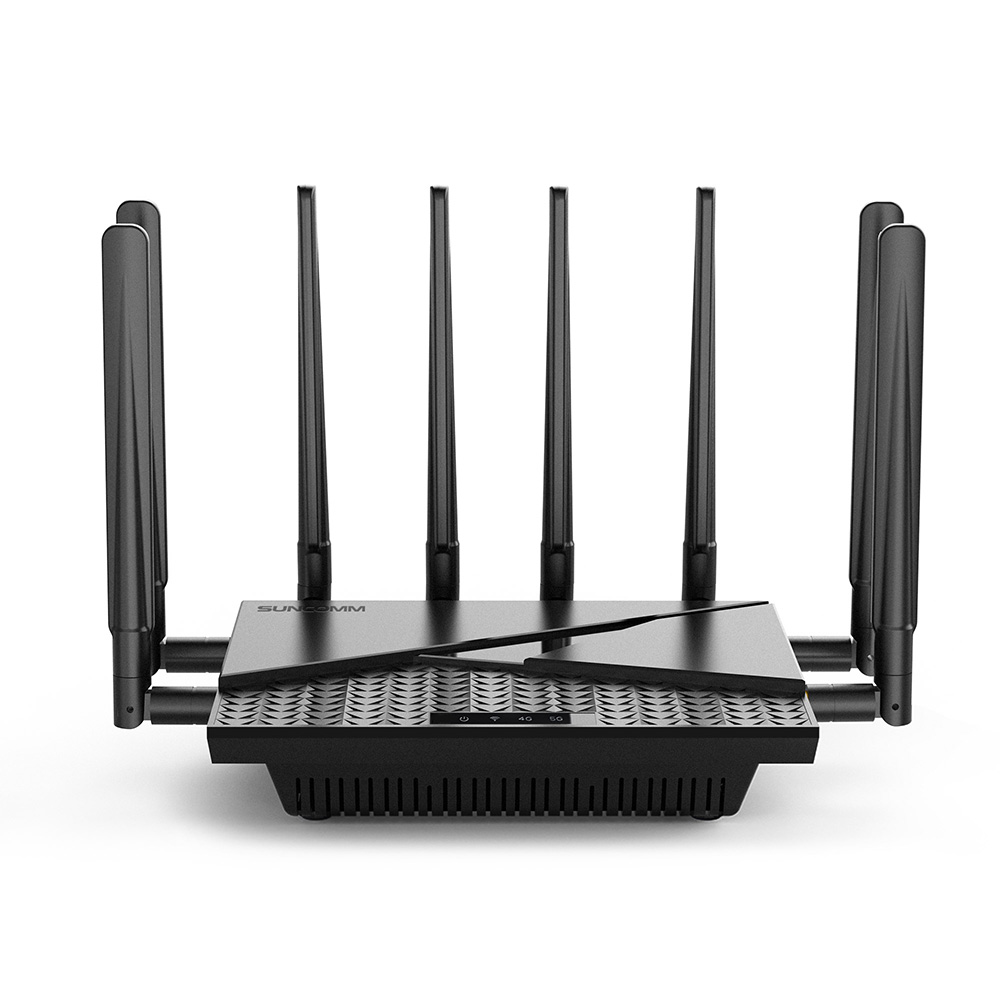 Маршрутизатор SUNCOMM 4G/5G SDX62 IPQ5018, Wi-Fi 6, внешняя антенна, высокоскоростной доступ в Интернет, домашний роутер 5g с разъемом для sim-карты