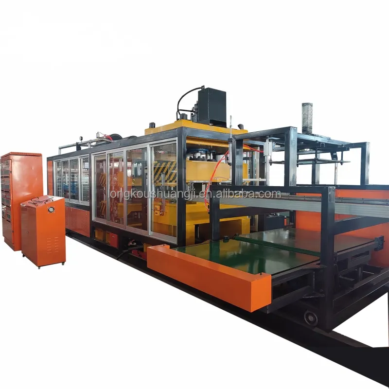 automatic disposable food box machine / ps foam container production line