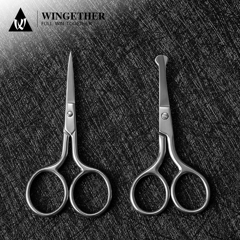Высококачественные ножницы Wingether для кутикулы из нержавеющей стали, ножницы для маникюра и педикюра, стальные инструменты для красоты, лучшие ножницы для ногтей