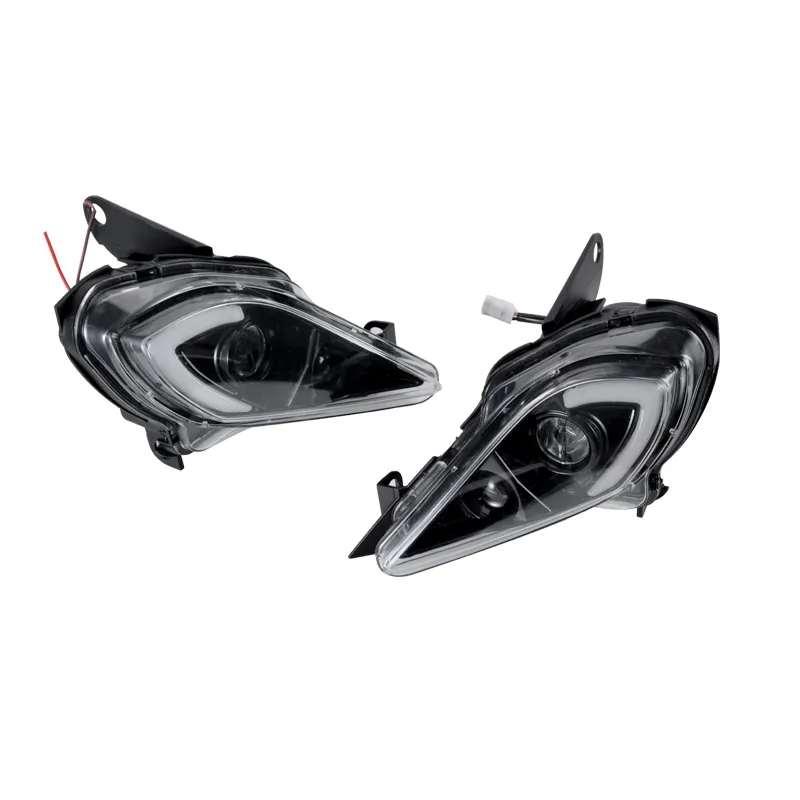 For Y-AMAHA RAPTOR 700 2006-2021 Front LED headlight DRL with yellow turn signal light