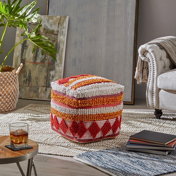 Новые сумки для фасоли из Марокко Pouf мебельные джинсовые сумки для фасоли Pouf