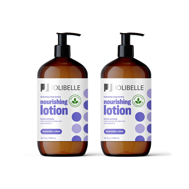 Private Label Nourishing Hands Body Lavender Aloe Vera Whitening Long Lasting Hydrating Body Lotion