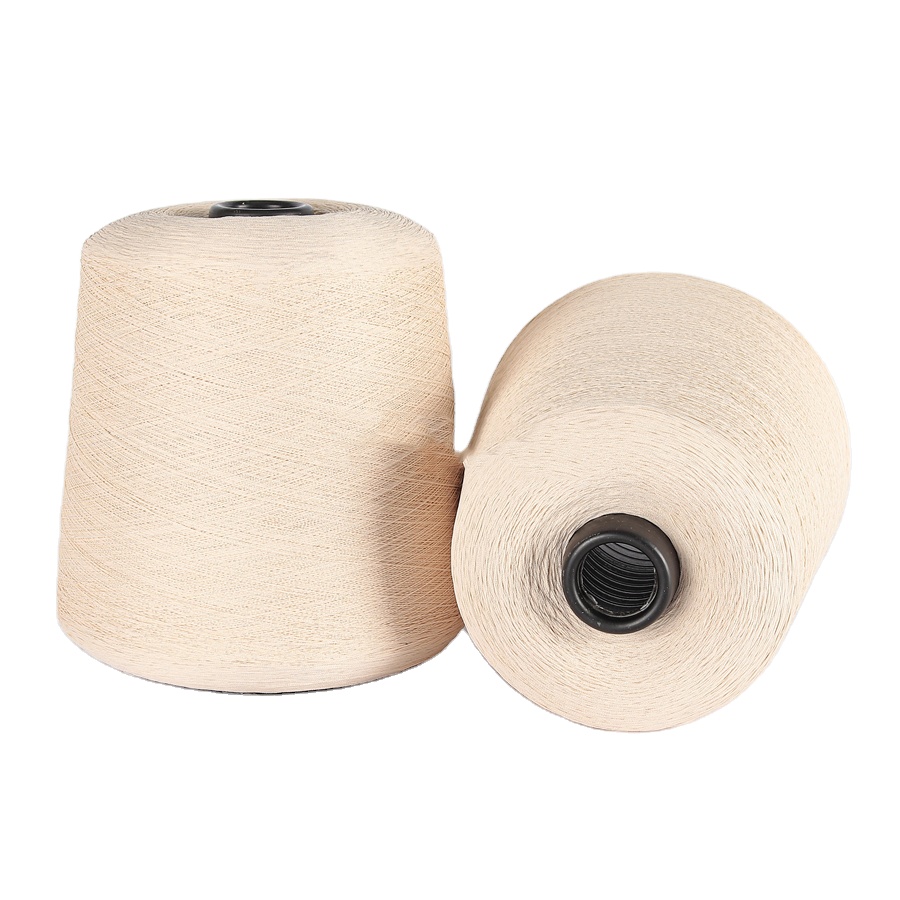 24NM/2 65% Rayon 35% Nylon Blended Sarry Yarn High Extension Resilience Soft Breathable T/T Yarn For Pants Sock Woolen Sweater