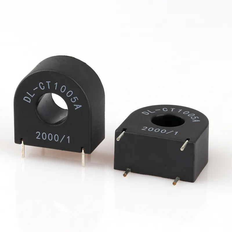 High quality miniature Current Transformer DL-CT1005A 10A/5mA 2000/1 PCB type current transducer for current measure