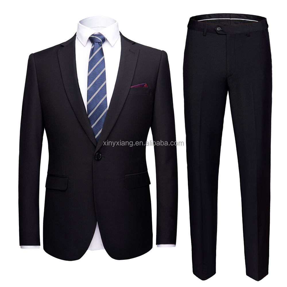 Factory Custom Men 2 Pieces Slim Fit Casual Tuxedo Suit, Mens Suits Two Piece Slim Fit Solid Notch Lapel Tuxedo Set