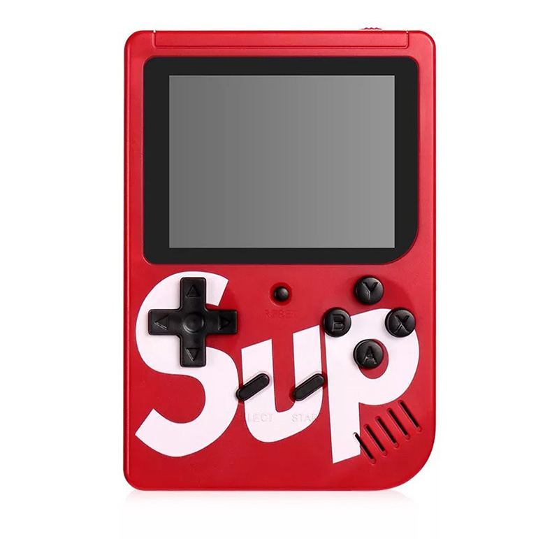 Ретро портативная игровая консоль SUP400 для двойных игроков, подарок для детей, мини игровая консоль