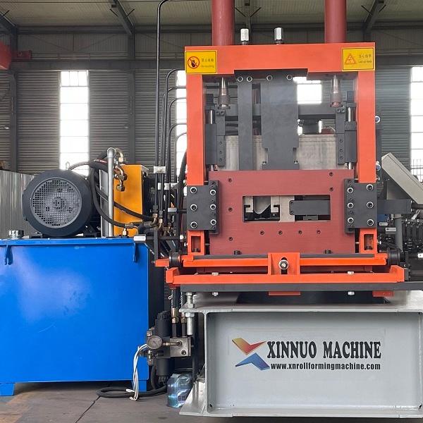 C/Z adjustable steel structure frame purlin cold roll forming machine