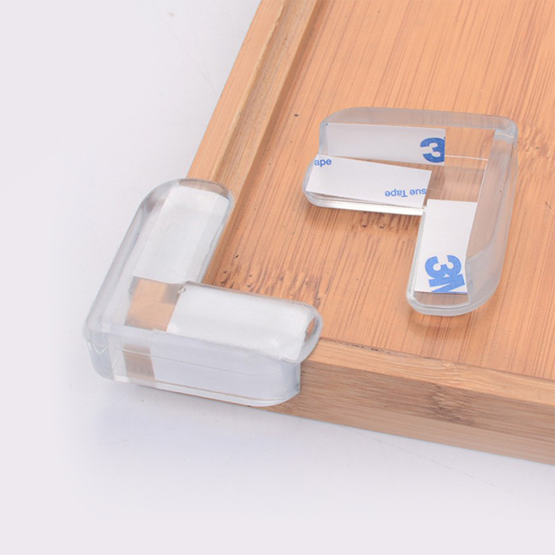 Transparent rubber protection angle baby safety protection products