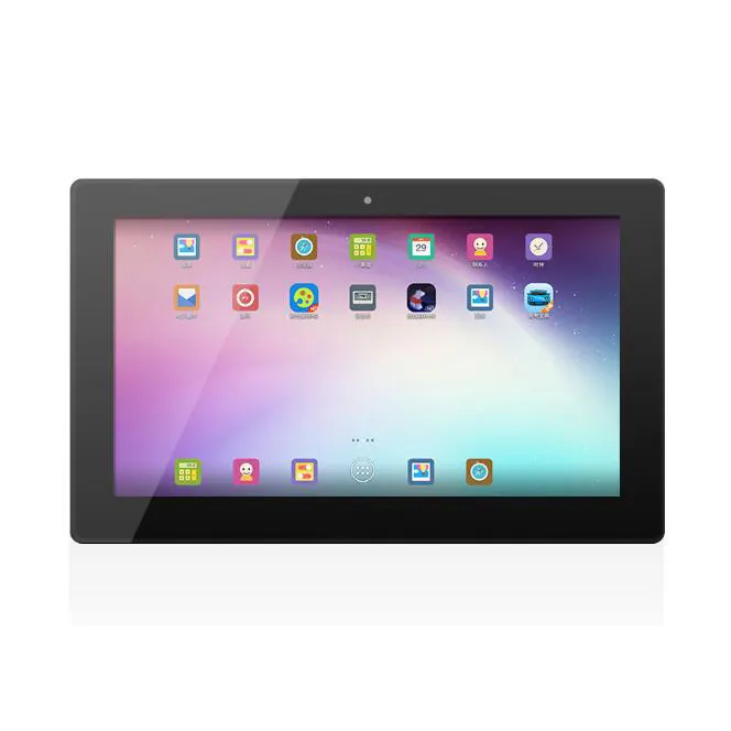 21.5 inch wireless 4G WIFI network control Android Tablet PC interactive advertisement player touch screen digital menu display