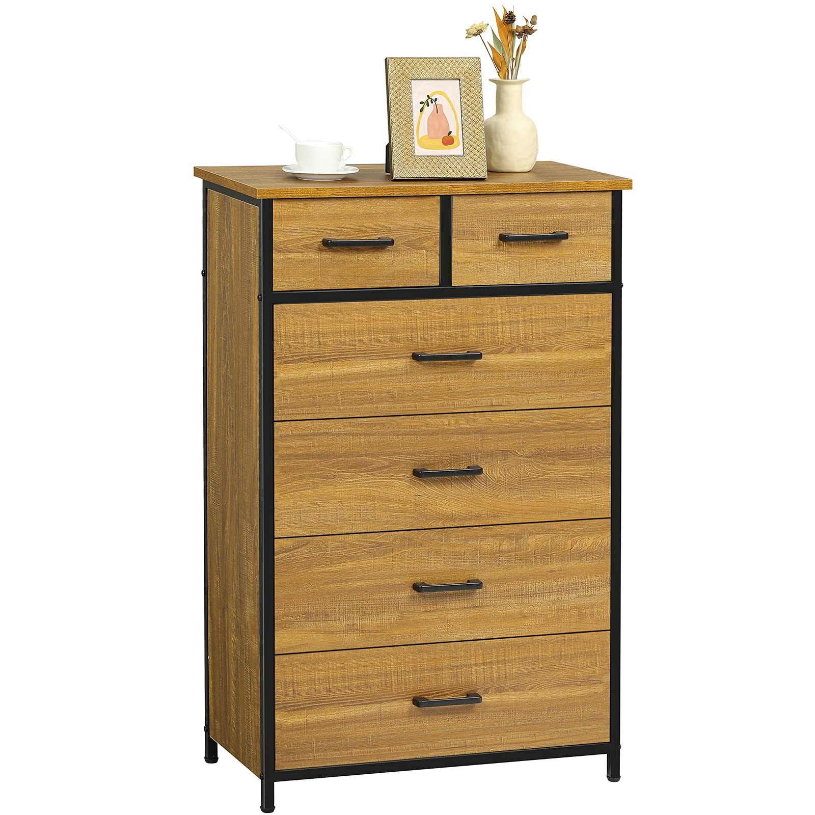 New Design Metal Wood Melamine Laminate Living Room Furniture Wooden 4 Drawers Cabinet Chest Of Drawers