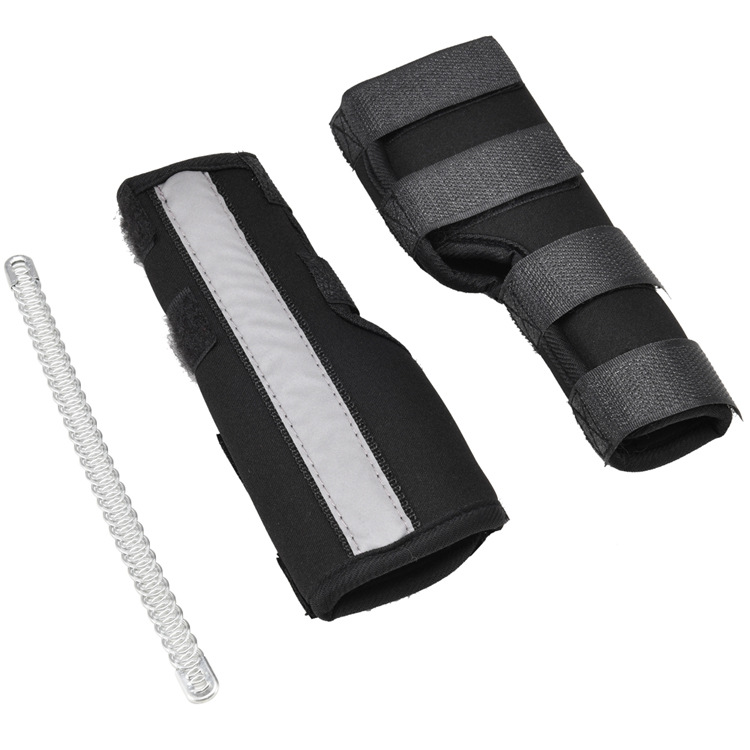KangLi High Quality Customize Spring Support Bar Dog Leg Brace with Reflector for Dogs