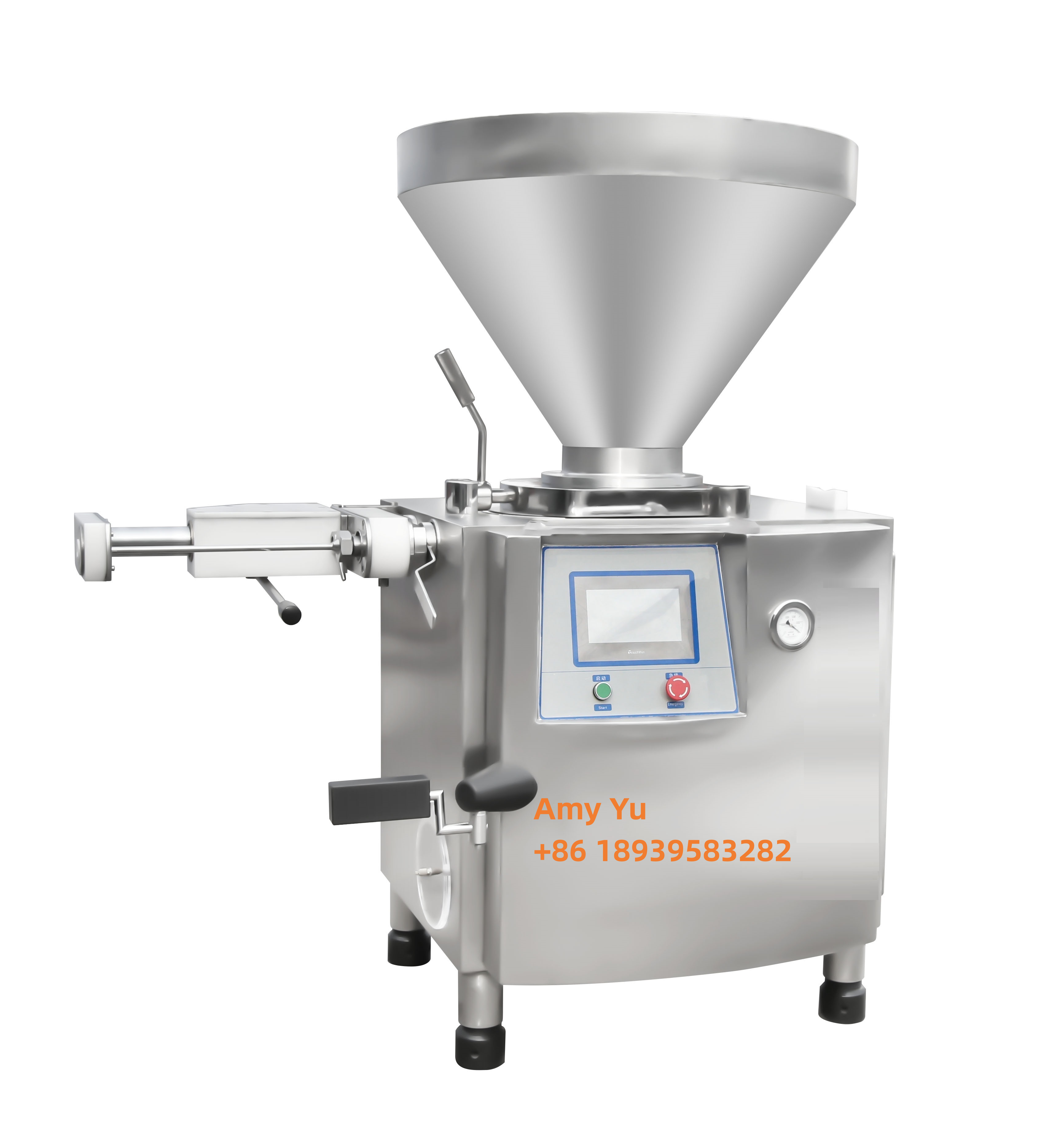 multifunction Industrial Electric vacuum sausage filling machine meat grinder sausage stuffing fill twist maker sausage filler