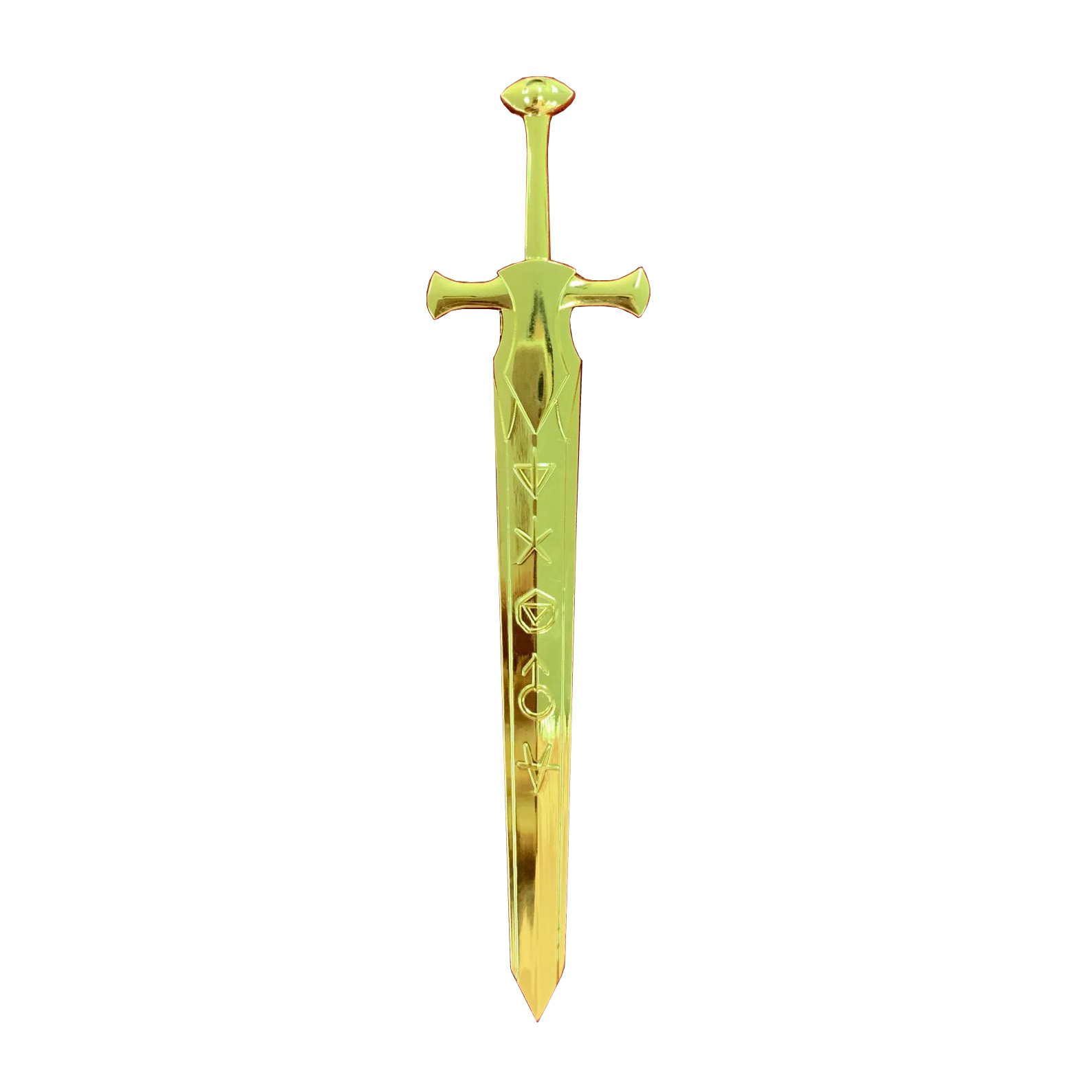 Custom Logo Gold Metal Letter Opener Templar Sword Letter Opener