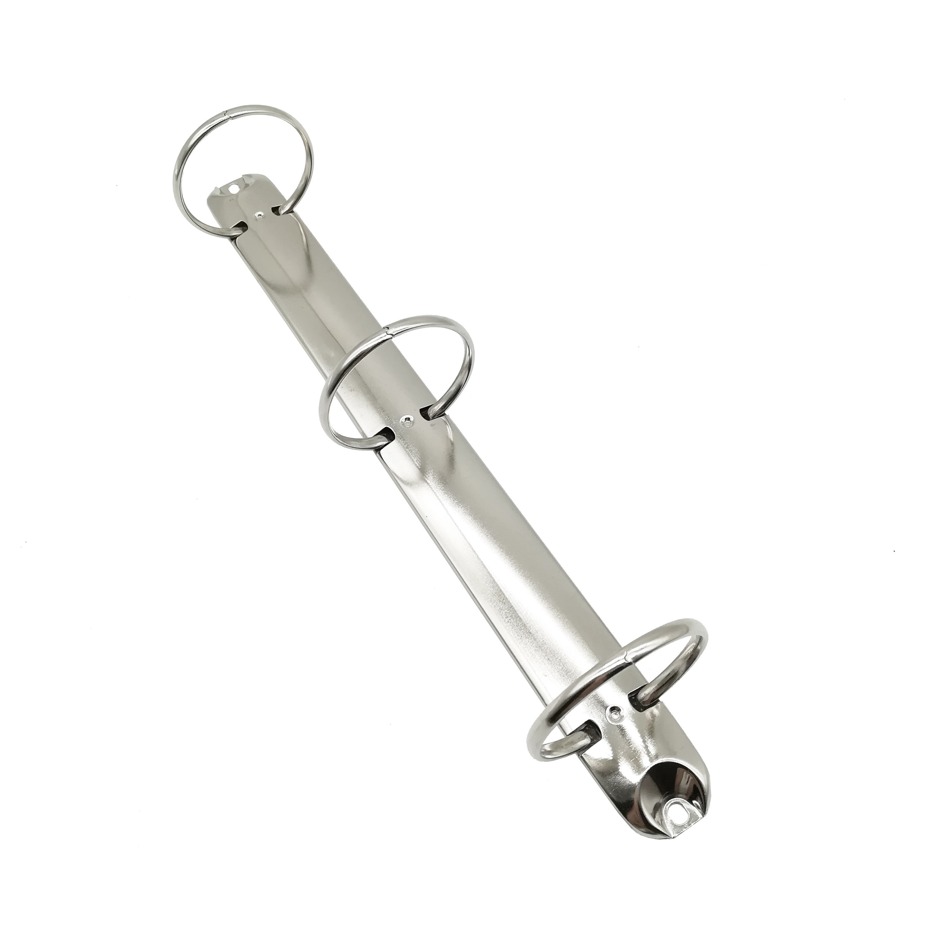 wholesale metal stationery accessories paper clip 3 ring binder mechanism