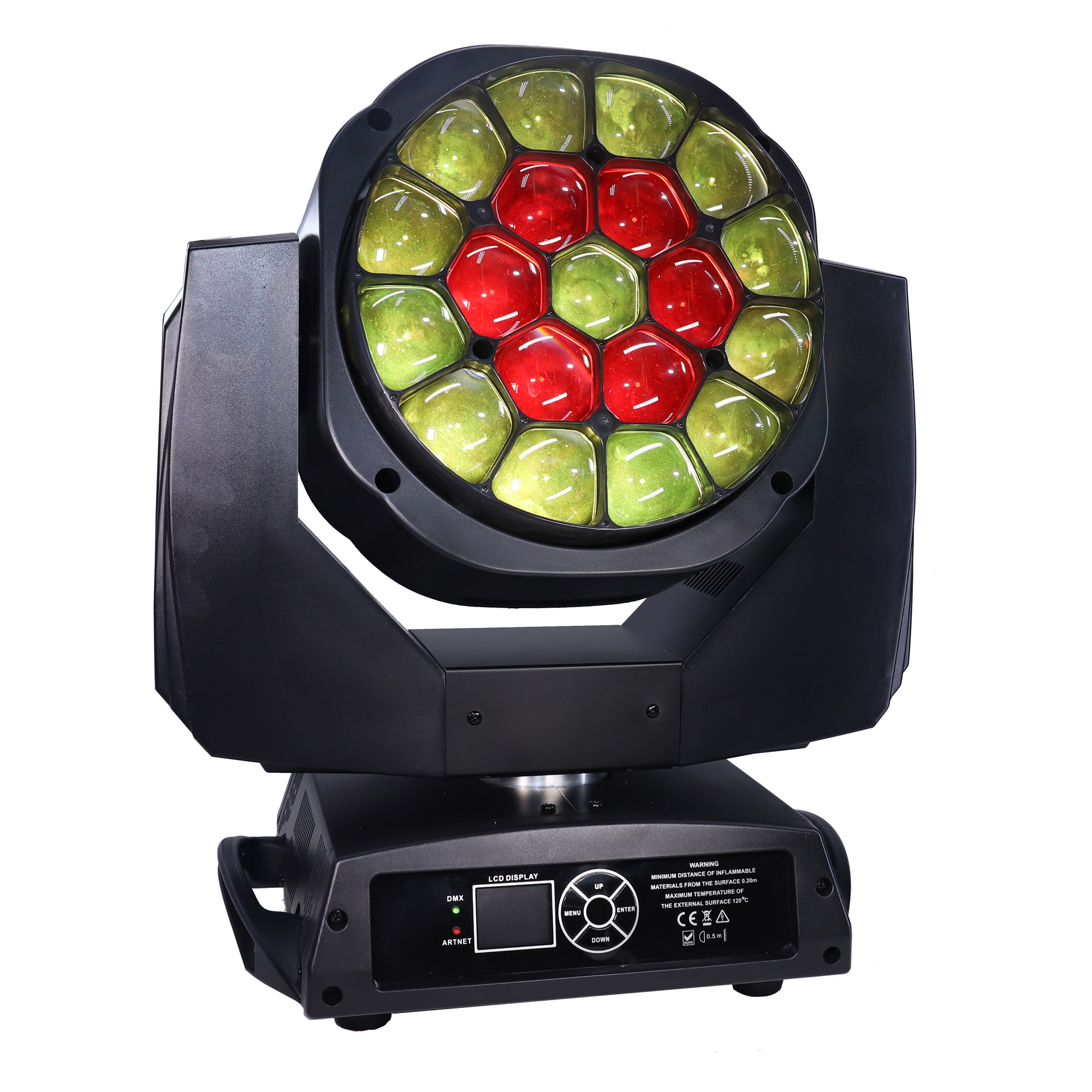 Сценический свет LED Zoom Wash 19 шт 15 Вт пчелиный глаз свет профессионального dj света