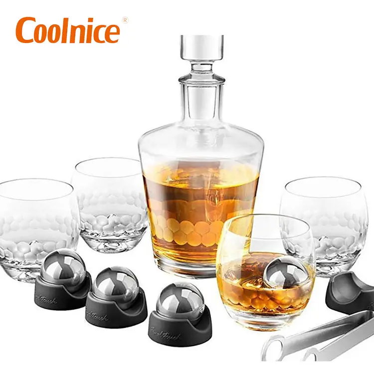 Stainless Steel Ice Cube Cooling Balls Reusable Metal Ice Cubes 304 Steel Ball For Bar Whiskey Wine Cooling