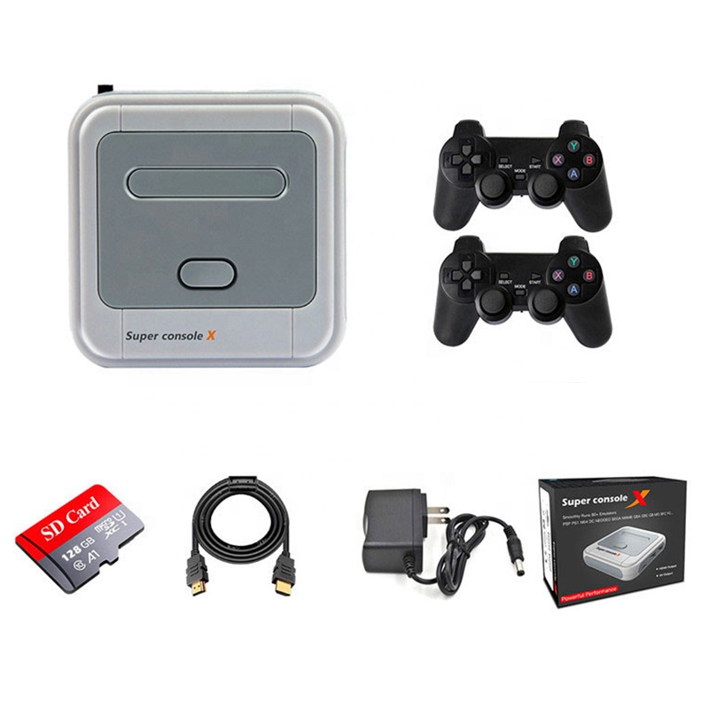 Mayorista 2 игрока играть 4000 + игры Consola de Juegos AV HD 4K мини ретро супер консоль видео Consola