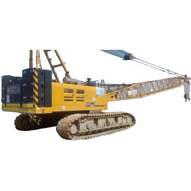 Лидер продаж, подержанные строительные машины, гусеничный кран XCMG QUY50A, 50 тонн, подержанные гидравлические гусеничные краны для продажи