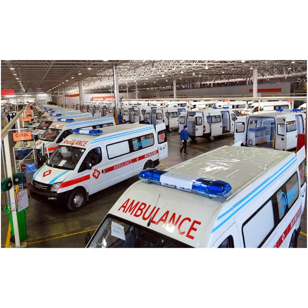 FOTON 4x2 Electric Ambulance Factory Direct Supply Medical Emergency Hospital Ambulance Vehicles