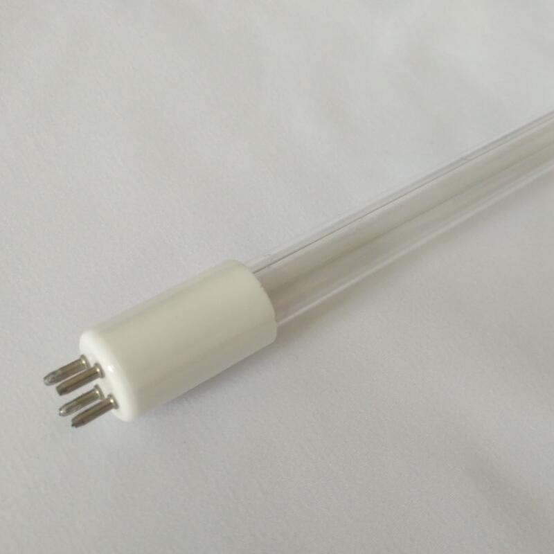 254nm 185nm disinfection light tube 10w 17w 21w 40w 75w T5 T6 diameter germicidal lamp 4p quartz glass
