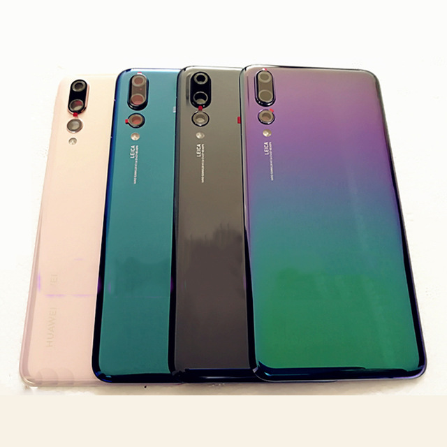 Оригинальная задняя крышка корпуса Запасные части для Huawei P20 Pro крышка аккумулятора