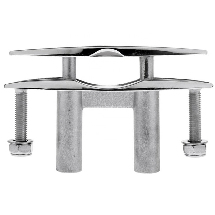 High quality 316 stainless steel marine flush cleat pop up cleats for ship