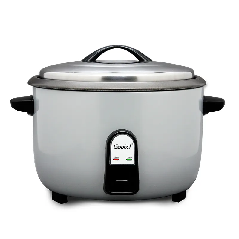 Kitchen Appliance 3.6L Deluxe Stainless Steel Housing Material Steaming Commercial Drum Rice Cooker