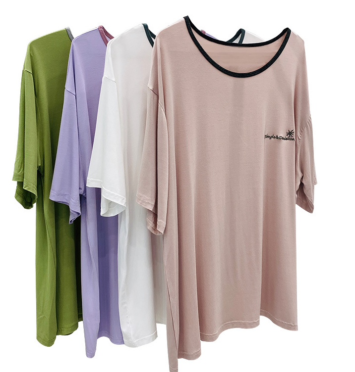 Luxe 20133PP Crew Neck Half Sleeve Cotton Spandex Or Nylon suit