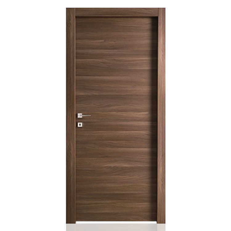 Водостойкая готовая деревянная дверь из дубовой кожи Prettywood Fancy Designs