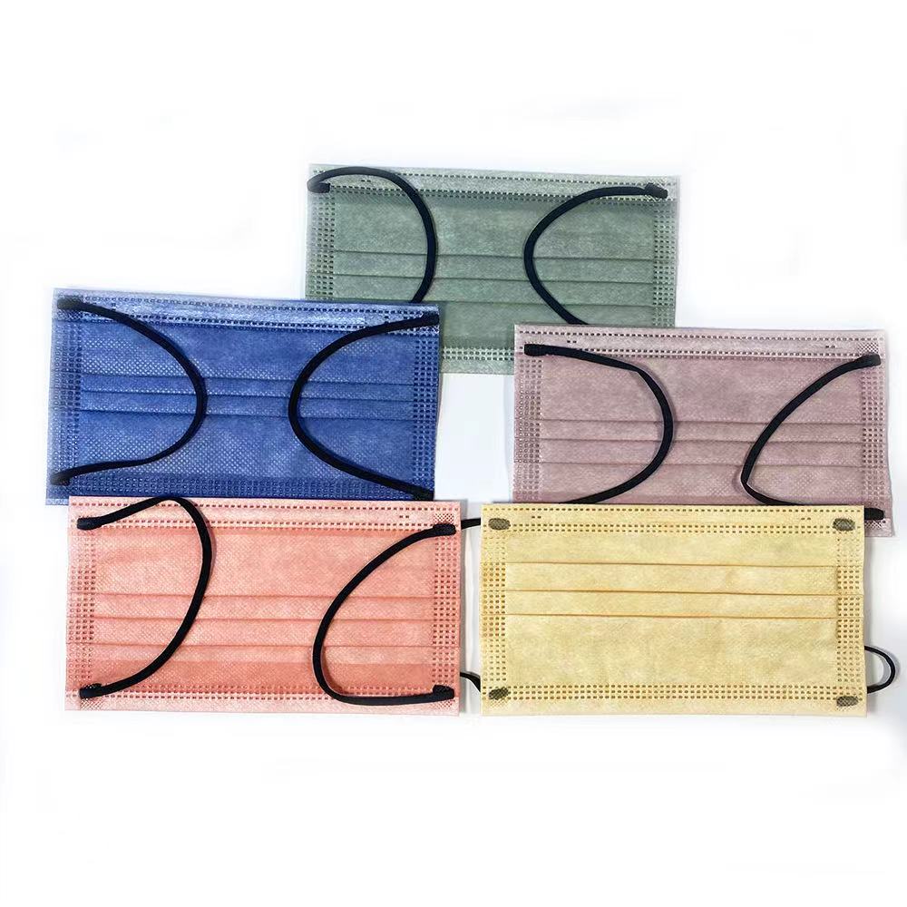 Face Mask Disposable medical mask Disposable surgical Colored mask certified