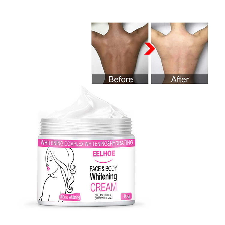 Private Label Custom Natural Skin Personal Brightening Korean Bleaching Cream Whitening Organic Body Lotion For Women