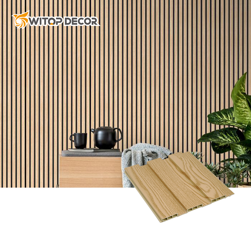 Внутренняя декоративная ПВХ пластиковая деревянная стеновая панель WITOP DECOR
