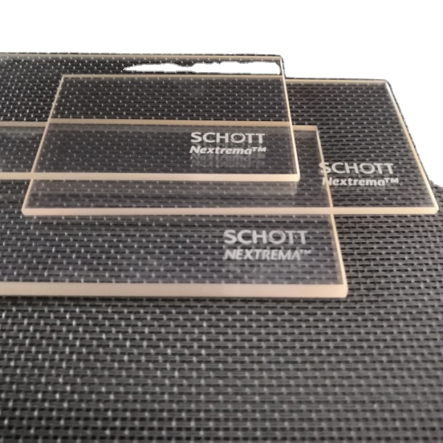 Стекло для наблюдения камина SCHOTT ROBAX, Термостойкое, с большой спецификацией, стандартная толщина T3.0T4.0T5.0mm