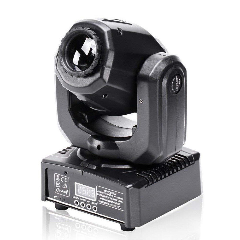 U'King 30 Вт RGBW DMX12 управляемый Светодиодный прожектор с движущейся головкой, сценическое освещение