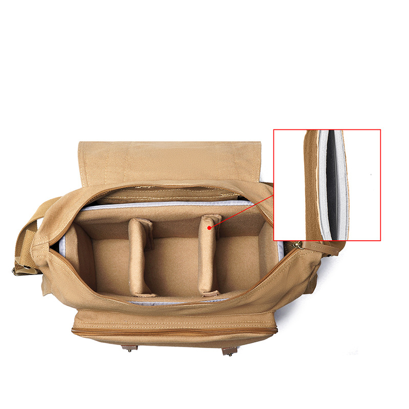 Wholesale Four Colors Waterproof Nylon Shoulder Bags Travel Camera Bags