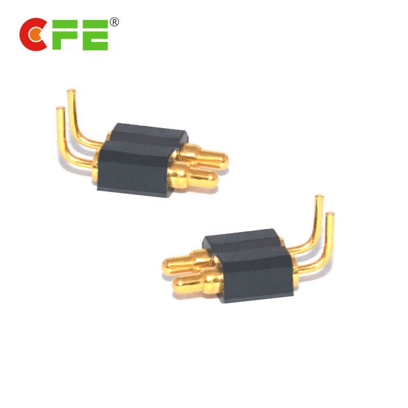 spring load terminal pogo pin bending pogo connector