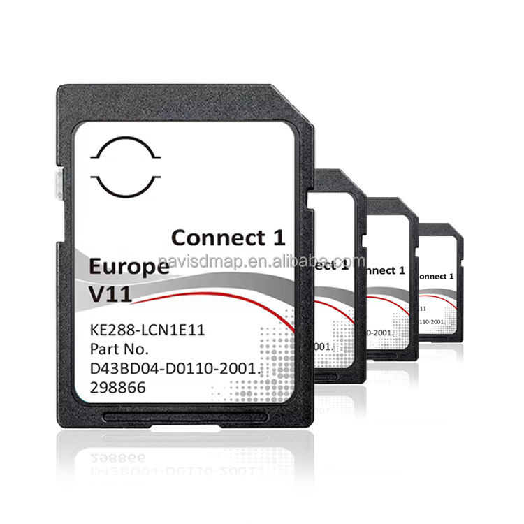 Автомобильные GPS-карты навигация под заказ CID Сменные SD-карты 8 Гб Karte для Nissan Connect 1 LCN1 V11 Европа
