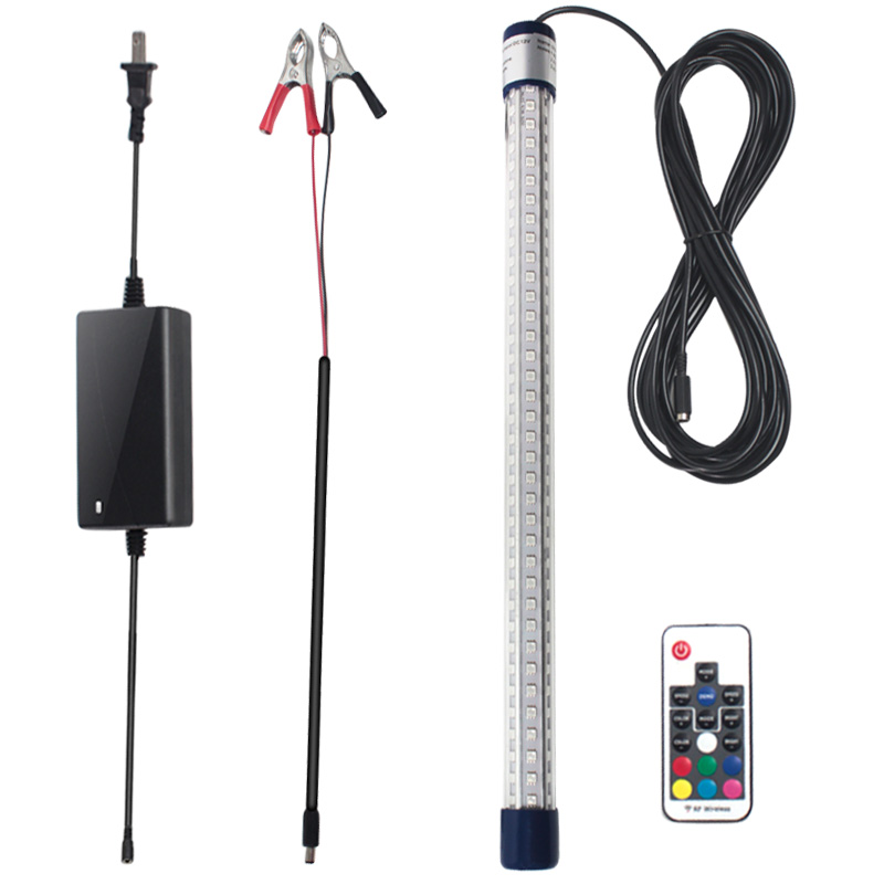 12V под водой СИД свет для рыболова для deap воды led док-станция для легкая ткань из чистого ДАКРОНА с начёсом СИД свет для рыболова