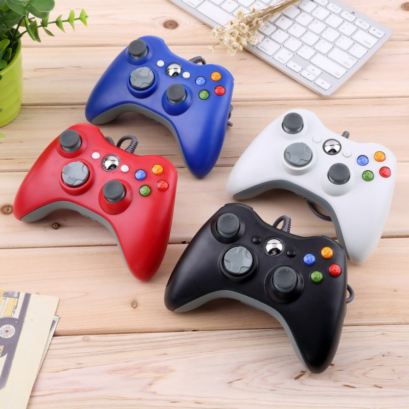USB проводной геймпад для Xbox 360, контроллер, джойстик, джойстик для Xbox 360, игровой контроллер